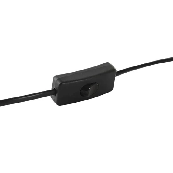 Lámpa asztali, kötéllel 38x38x59 cm