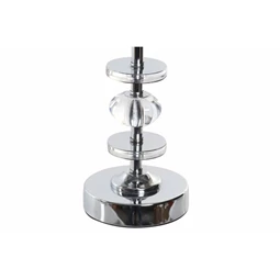 Lámpa asztali, krómozott 20x20x43 cm 2 féle