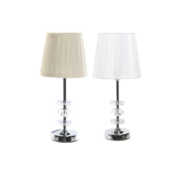 Lámpa asztali, krómozott 20x20x43 cm 2 féle