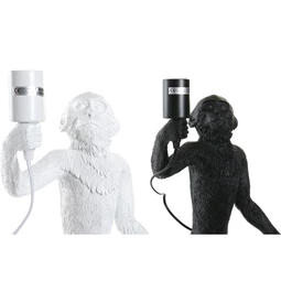 Lámpa asztali, majommal 31x34x55 cm 2 féle