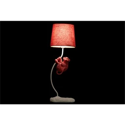 Lámpa asztali, majommal 19x17x53 cm 2 féle