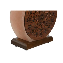 Lámpa asztali sólámpa Mandala 16x7x18 cm