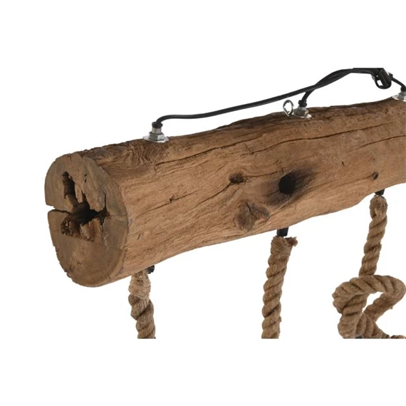 Lámpa mennyezeti, kötéllel 118x15x86 cm