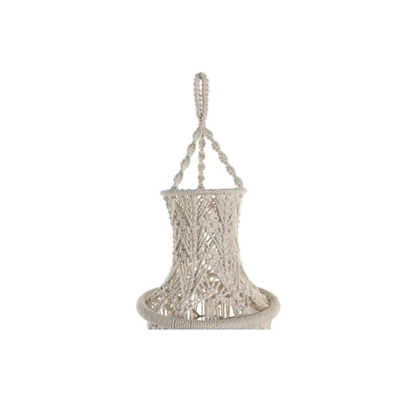 Lámpabúra makramé 25x25x108 cm