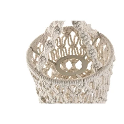 Lámpabúra makramé 30x30x30 cm