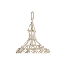 Lámpabúra makramé 30x30x80 cm