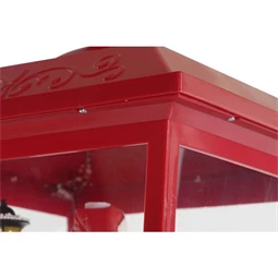 Lámpás LED-es zenélő, havazó 30x30x180 cm