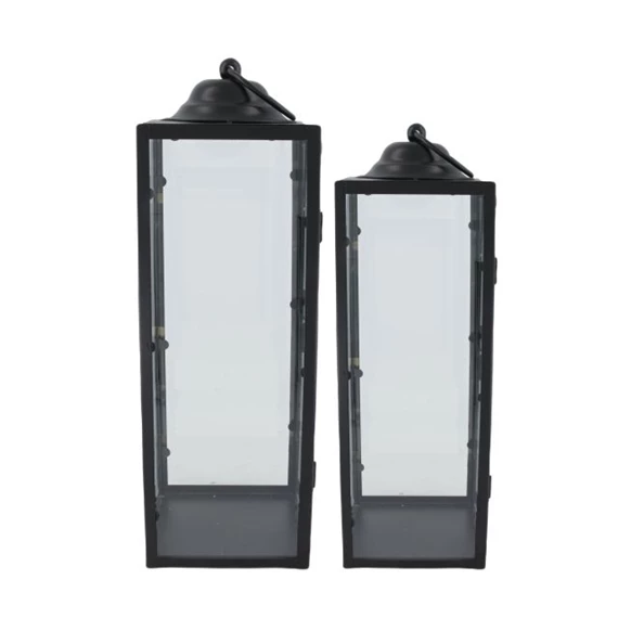 Lámpás 18,5x18,5x58 cm S/2