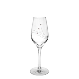 Likőrös pohár Swarovski kristállyal 75 ml 14,5x5,2 cm S/6