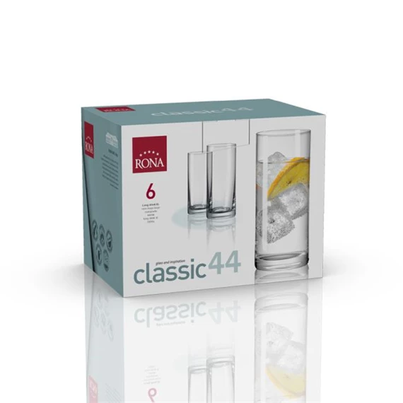 Long drink pohár CLASSIC 440 ml 7x16,1 cm S/6