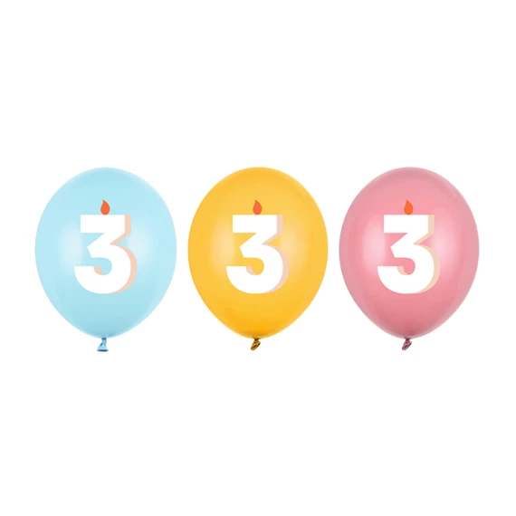 Lufi 3-as szám 30 cm, vegyes S/50