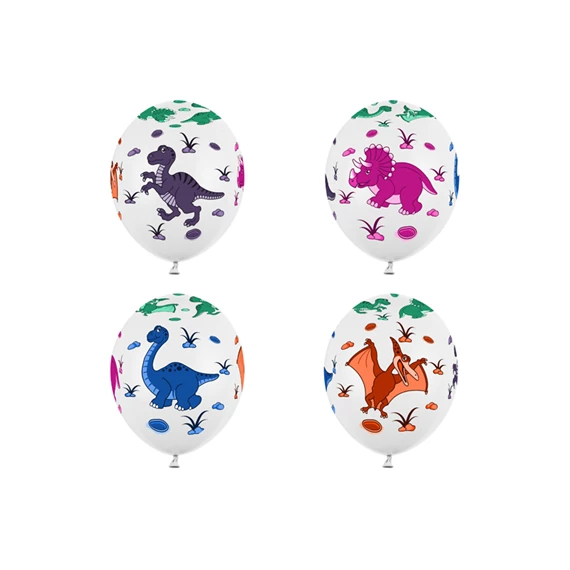 Lufi 30 cm dinoszauruszok pasztell tiszta fehér S/50