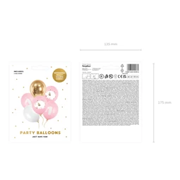 Lufi 30 cm egy év babarózsaszín S/6