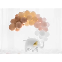 Lufi 30 cm pasztell csokoládébarna S/100