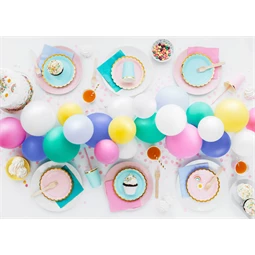 Lufi 30 cm pasztell sárga S/100