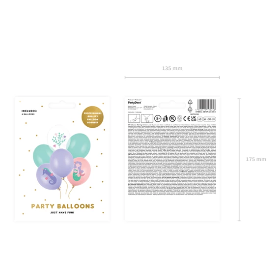 Lufi 30 cm tenger világa mix S/6