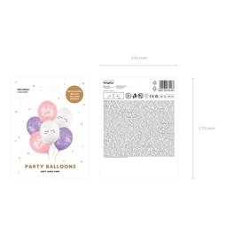 Lufi 30 cm unikornis mix S/6