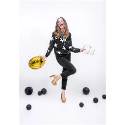 Lufi 30, születésnap fólia arany 45 cm