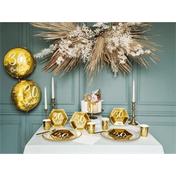 Lufi 30, születésnap fólia arany 45 cm