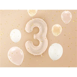 Lufi 3-as szám fólia 72 cm sötét bézs