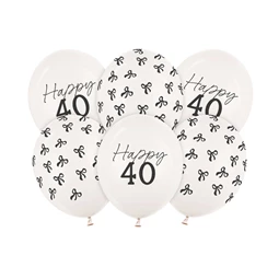 Lufi 40-es pasztell törtfehér 30 cm S/6