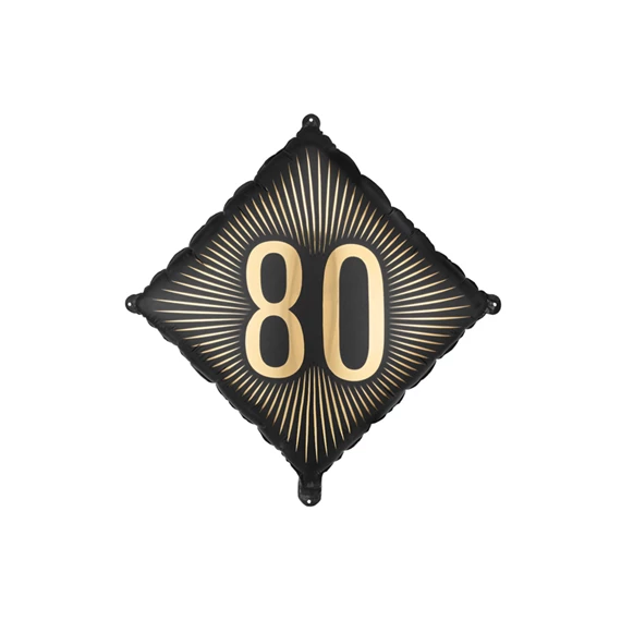 Lufi 80-as szám fólia 46x46 cm vegyes