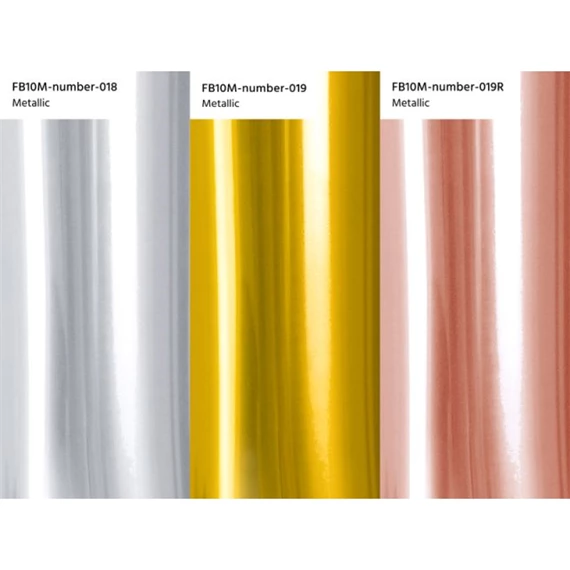 Lufi 9-es szám fólia 35 cm arany