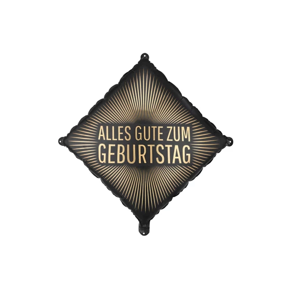 Lufi Alles Gute zum Geburtstag 46x46 cm mix