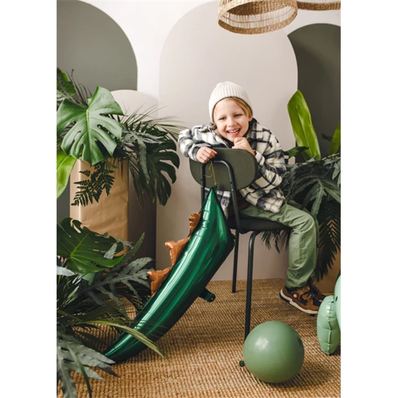 Lufi dinoszaurusz farok fólia 79x35 cm mix