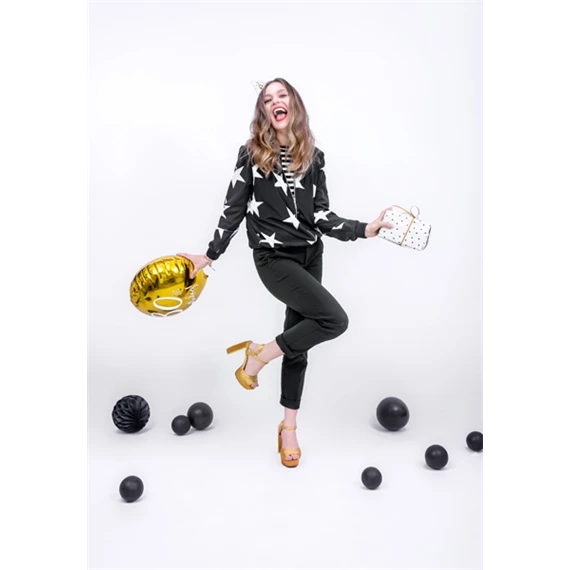 Lufi erős 12 cm pasztell fekete S/100