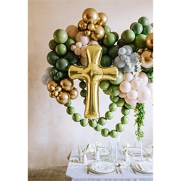 Lufi erős 12 cm pasztell rozmaringzöld S/100