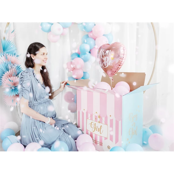 Lufi erős 23 cm pasztell babarózsaszín S/100