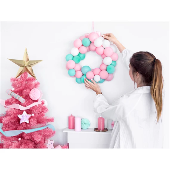 Lufi erős 23 cm pasztell világos menta S/100