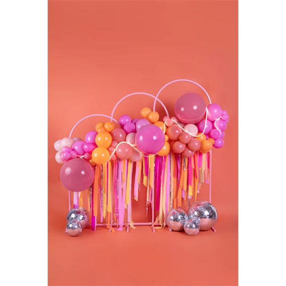 Lufi erős 27 cm pasztell barack S/10