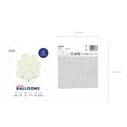 Lufi erős 27 cm pasztell világos krém S/10