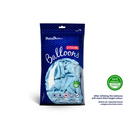 Lufi erős 27 cm pasztell világoskék S/100