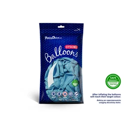 Lufi erős 30 cm pasztell babakék S/50