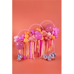 Lufi erős 30 cm pasztell barack S/10