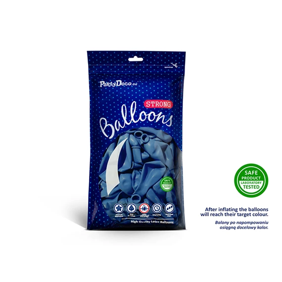 Lufi erős 30 cm pasztell búzavirágkék S/50