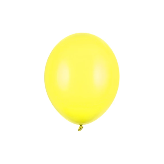 Lufi erős 30 cm pasztell citromhéj S/10