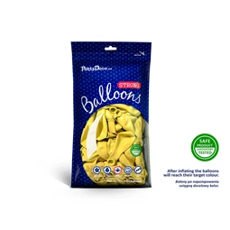 Lufi erős 30 cm pasztell citromhéj S/50