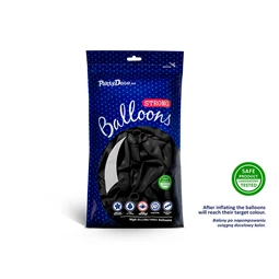 Lufi erős 30 cm pasztell fekete S/100