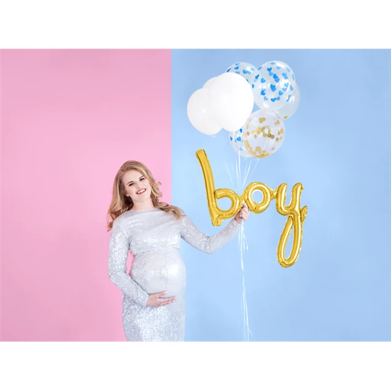 Lufi fiú fólia arany 63,5x74 cm