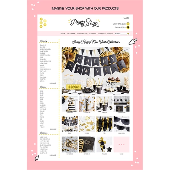 Lufi gömb fólia 40 cm arany