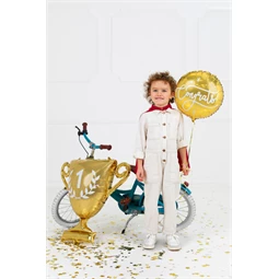 Lufi gratulálok fólia 35 cm arany