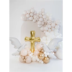 Lufi kereszt fólia 103,5x74,5 cm arany