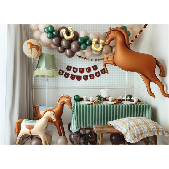 Lufi ló fólia 86,5x73 cm színes