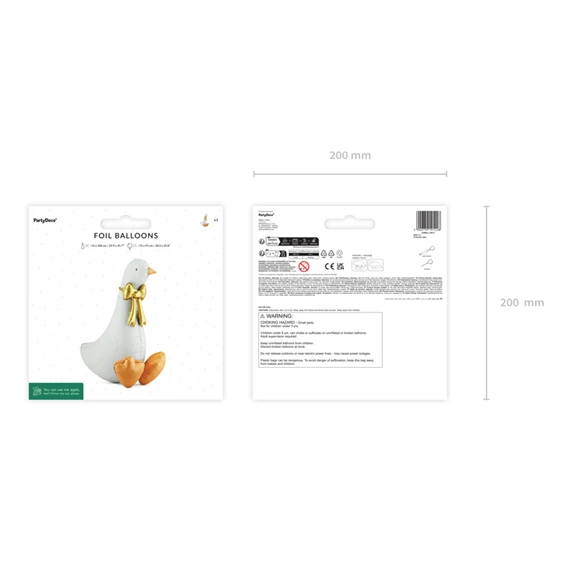 Lufi lúd fólia 72x91 cm mix