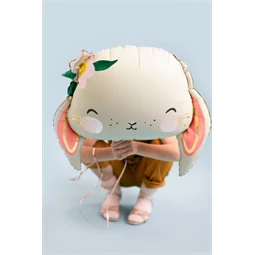 Lufi nyuszi fólia 65x55 cm mix