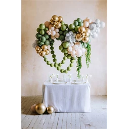 Lufi összekapcsolható 33 cm olívazöld S/20